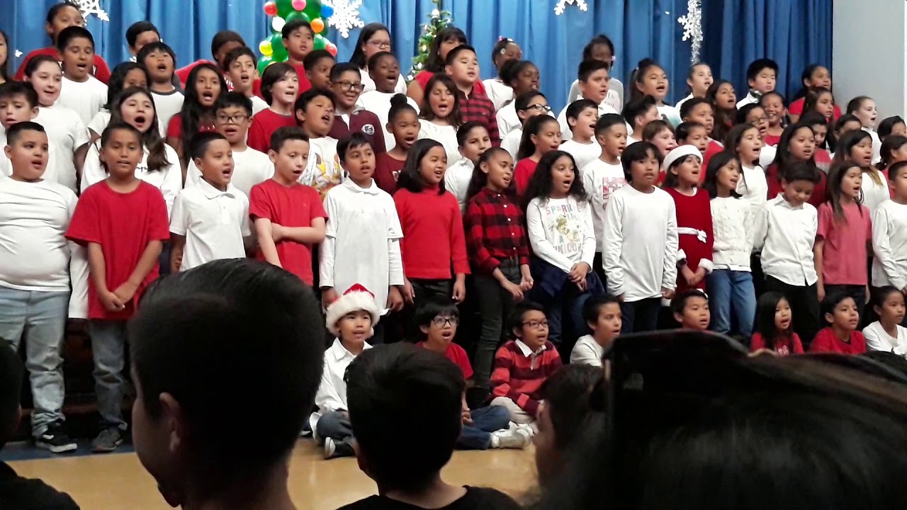 Winter Program 2019, 4th Grade - Last Christmas - YouTube