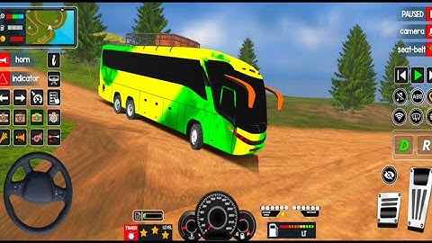 Off Road Bus Driving Gameplay 🚍 | Extreme Bus Simulator Challenge | Bus Game Android