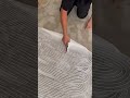 Smooth cement floor plastering before wooden plank installation #shorts