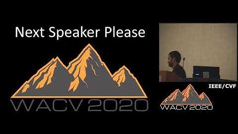 WACV20: Oral 4A: Vision and Language