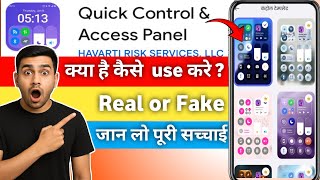 Quick Control & Access Panel app !! Quick Control & Access Panel app kaise use kare  screenshot 1