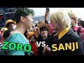Zoro vs sanji  anime roast battle ft jefferyzang 