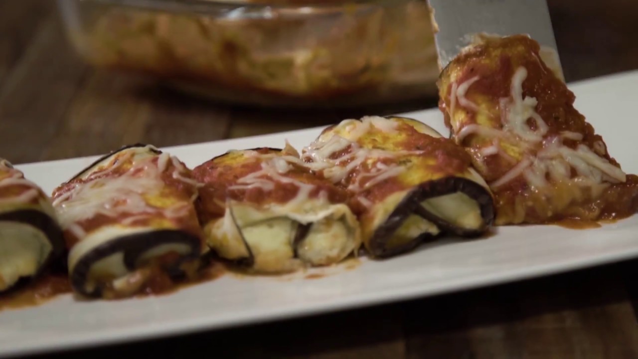 MICHELLE LEWIN Diet: Eggplant Lasagna / Lasaña de berenjenas