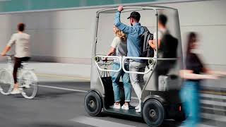 🛴Hop Into the Future: Meet the Driverless Multi-Person Scooter