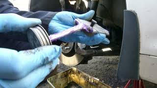 2013 Kia Optima Front Brakepad Replace