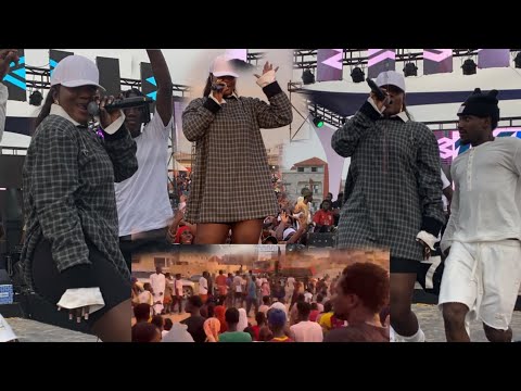 Plage de Malika, Le Concert de Mia Guissé Arrêter Par Le Commandant De La Brigade De Malika à cause.
