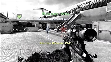 My First MW3 Terminal Killcam.