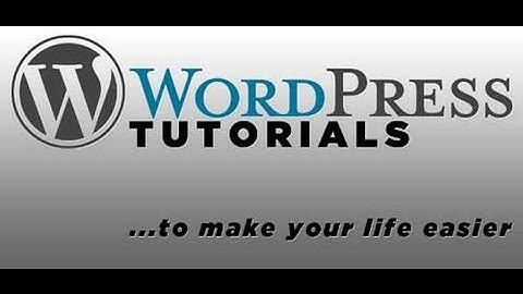 Wordpress Tutorial | Step-by-Step | Wordpress For Beginners - 75 bite size videos & More