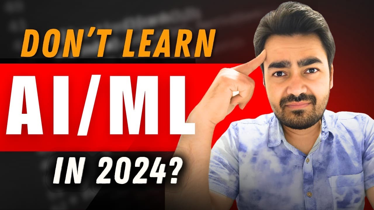 Reality of AI / ML Jobs & Courses in 2024 - YouTube