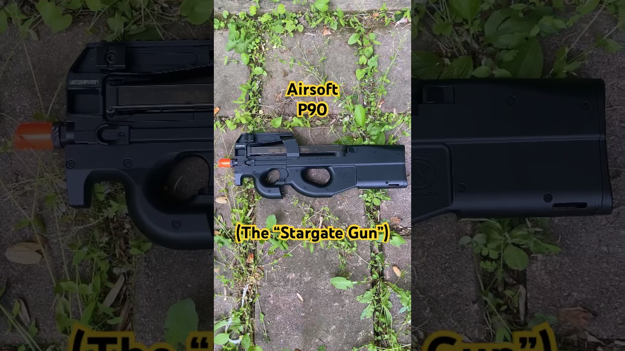The “Stargate Gun” - Airsoft P90 