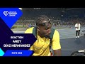 "We want to make history" - Andy Díaz Hernández on his Diamond League title defence