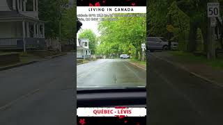 Driving in the rain in Lévis, Quebec | Printemps ASMR 4K #quebec #automobile #4kvideo #asmrdrive