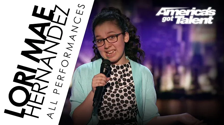 THE FUNNY Lori Mae Hernandez ALL PERFORMANCES | Am...
