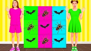 Farben Mystery Box Challenge | Lustige Challenges von TeenTeam