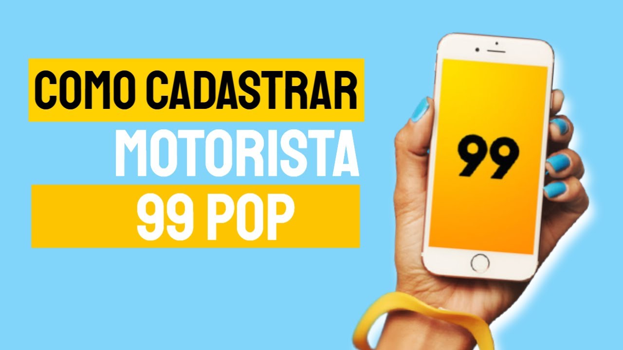 Como baixar e cadastrar no aplicativo 99 pop para motorista - YouTube