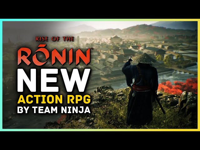 Team Ninja trará um jogo de samurai de mundo aberto para PS5 em 2024 - Rise  of the Ronin - Gamereactor