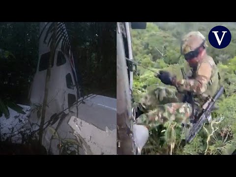 El ejército de Colombia busca a cuatro niños desaparecidos en la Amazonía tras un accidente aéreo