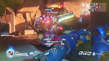 Overwatch: Reinhardt Overtime teamkill