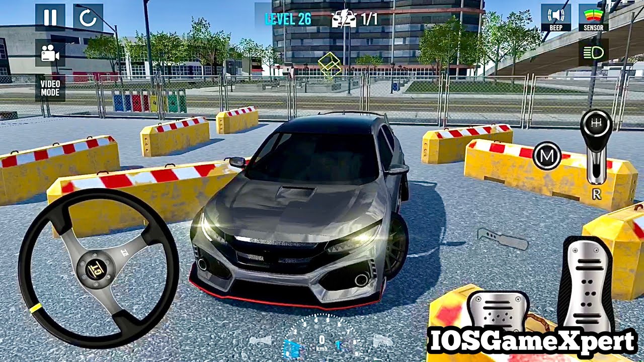 Car parking 3d online drift gameplay Honda Civic type R
