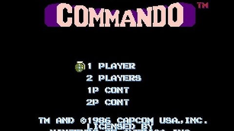NES Commando