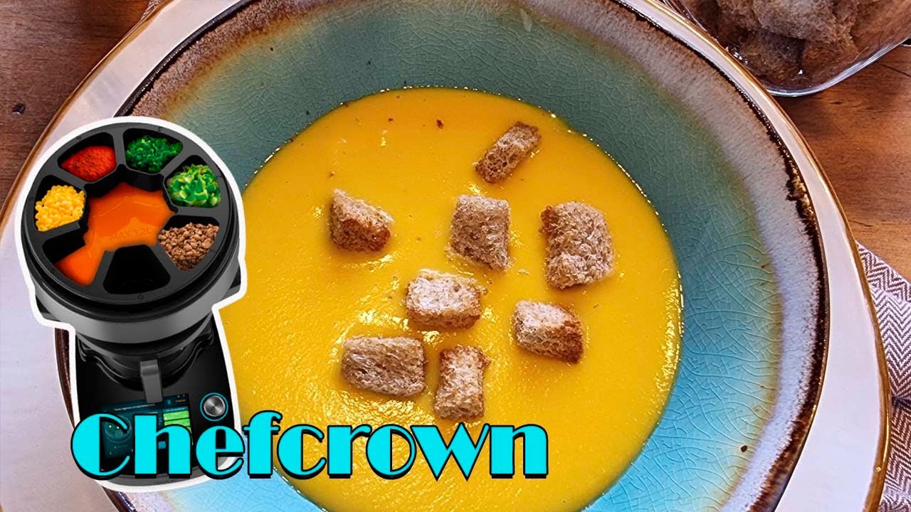 𝗖𝗛𝗘𝗙𝗖𝗥𝗢𝗪𝗡 𝗗𝗘 𝗠𝗔𝗠𝗕𝗢 𝗖𝗢𝗢𝗞𝗜𝗡𝗚 𝗘𝗡 𝗔𝗖𝗖𝗜𝗢́𝗡 / Crema de zanahoria🥕 patata🥔 y puerro🔥