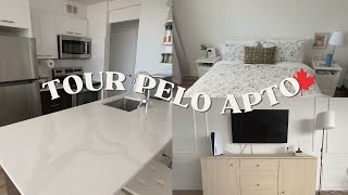 TOUR PELO APARTAMENTO NO CANADÁ - atualizado