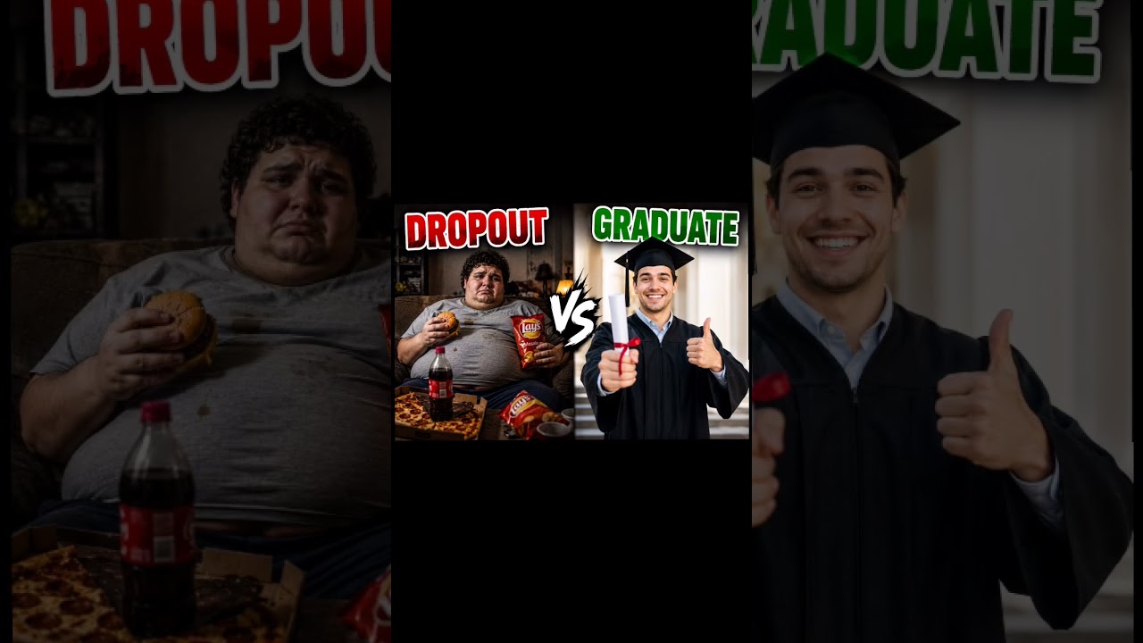 Dropout vs Graduate. whts better