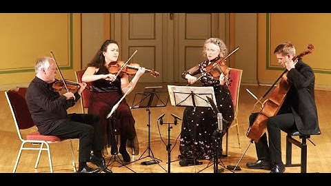 Leoš Janáček / String Quartet No. 1 "The Kreutzer Sonata", live in concert with the Engegård Quartet
