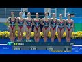 Jogos Olímpicos Rio 2016 | Nado Artístico Equipe Técnica Brasil