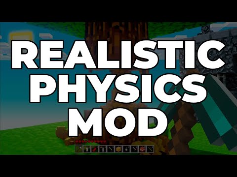 O MOD MAIS REALISTA DO MINECRAFT!  Physics Mod (Mod da Semana) 