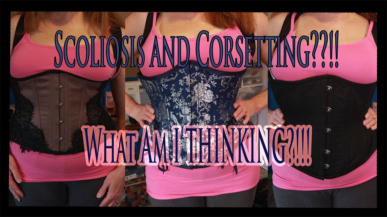3 Corset styles with Scoliosis
