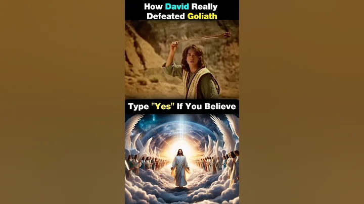 How David Actually Slayed Goliath #shorts #jesus #christian #bible