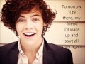 One Direction -Nobody Knows- Lyrics On Screen