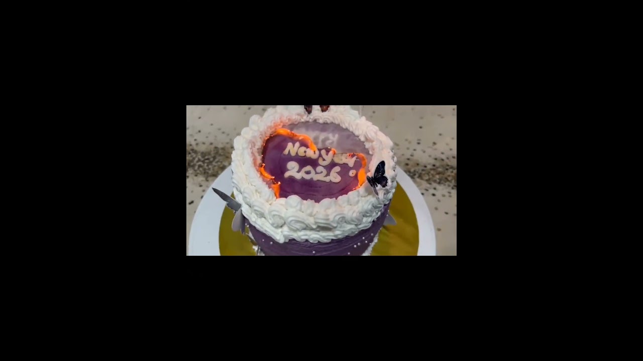 New year cake cutting Nithu pastry palace 🙋 Sri Lanka support My videos