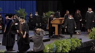 Tracy Graduates at SLU with a Masters of Arts (MA) in Spanish (2016)