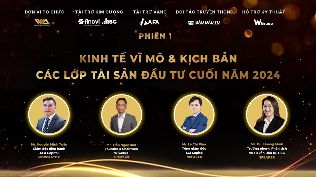 Outline Video KINH TẾ VĨ MÔ VÀ KỊCH BẢN CÁC LỚP TÀI SẢN ĐẦU TƯ CUỐI NĂM 2024 - PHIÊN 1 | #WeTalk ĐẦU TƯ GÌ?
