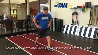 Ankle Mobility Split Squat