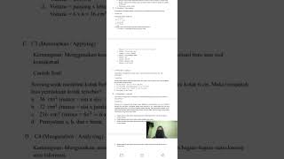 TAKSONOMI BLOOM RANAH KOGNITIF DAN CONTOH SOAL SMP DARI C1 SAMPAI C6 SERTA PENGECOHNYA.