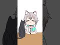 【手書き切り抜き】猫の反撃