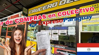 PASO a PASO como ir de COMPRAS a Paraguay 🇵🇾 desde Puerto Iguazú en colectivo (bus)