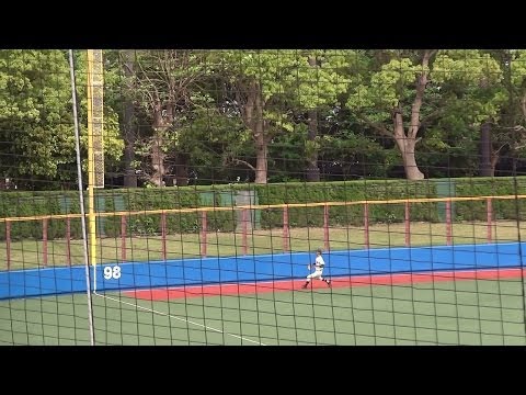 2014/5/19　ホームラン判定がファールに覆る　成立学園 vs 向上 （関東大会準々決勝）