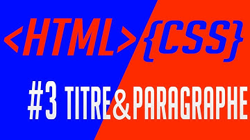 FORMATION HTML CSS #3 LES TITRES ET PARAGRAPHES [EN WOLOF]