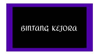 Intro Recorder   Not Angka 'BINTANG KEJORA'