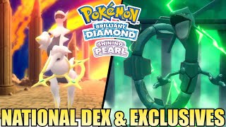 Pokemon Brilliant Diamond and Shining Pearl: How to get the National Dex -  GameRevolution