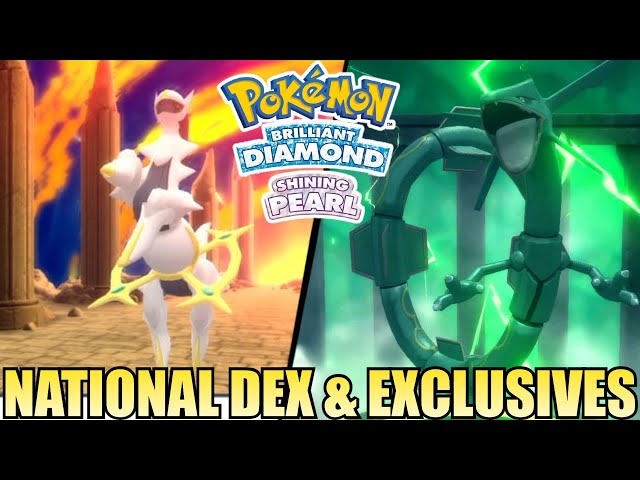 Pokemon Brilliant Diamond Shining Pearl BDSP - NATIONAL POKEDEX 1