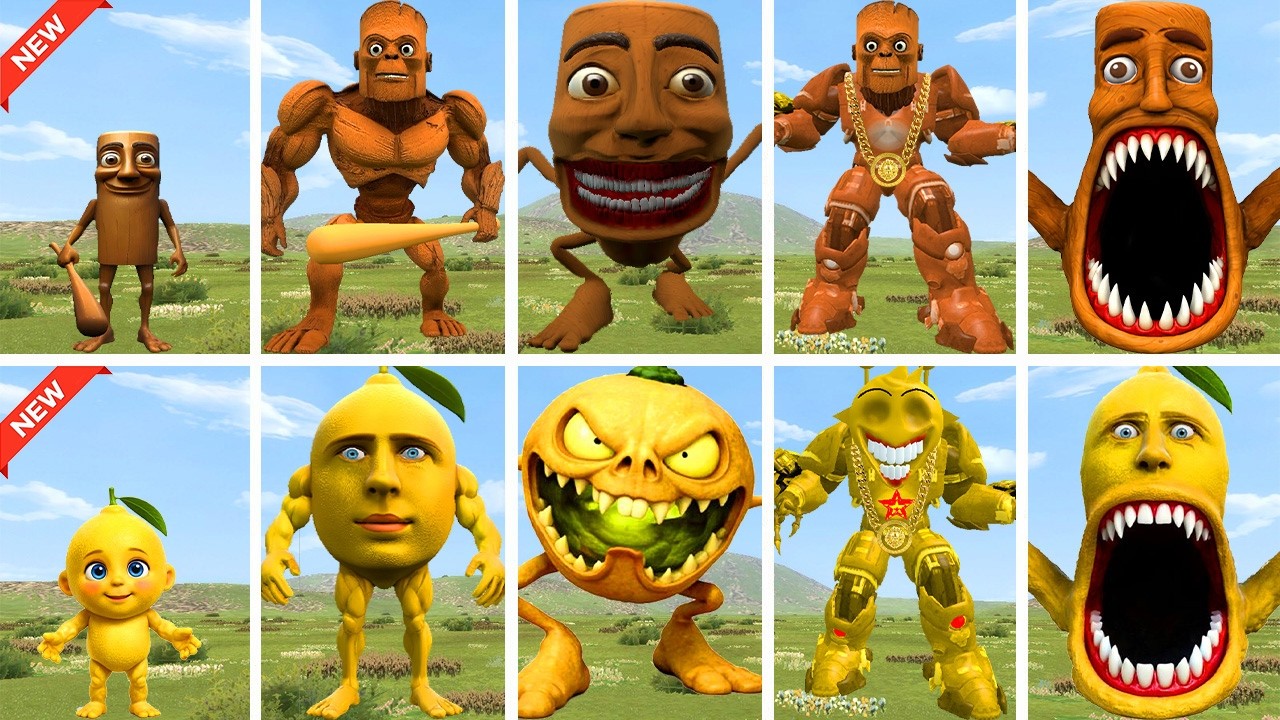 🚨 SECRET NEW FORMS OF TUNGTUNG SAHUR VS MONMON LEMON You Didn’t Know Existed!