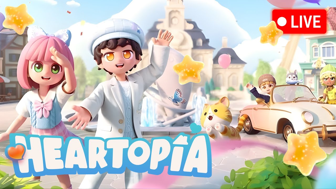Heartopia - Getting a Cat & MORE!? 👀🌿 | Cozy Life Sim Stream