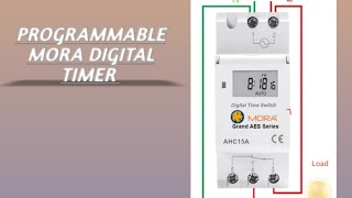 Mora Digital Programmable Time Switch Wiring And Programming