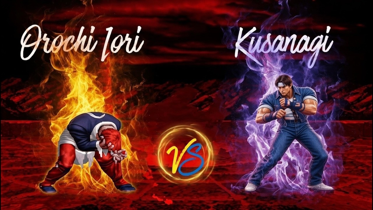 [Kof Mugen] O. IORI VS. KUSANAGI