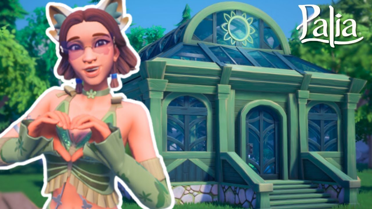 Palia - Let's Decorate the Conservatory Building! - YouTube